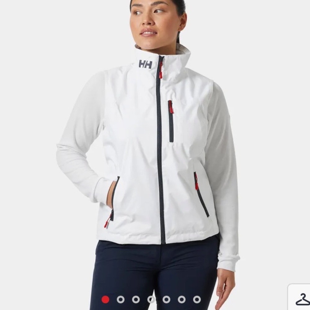 Helly Hansen NEW Women’s sailing crew tech vest Oceania cruises embroidered sz L